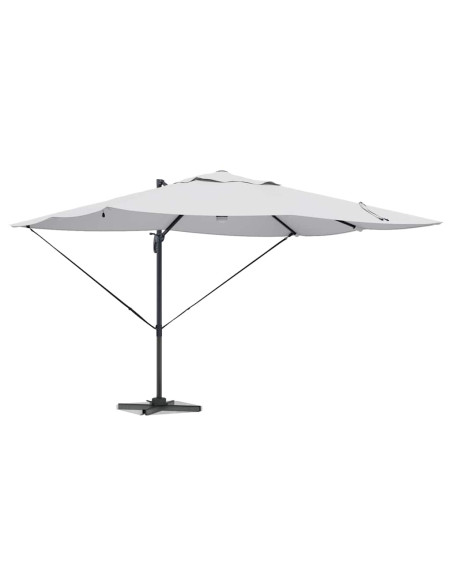 Ombrellone Sabbia 351 x 250 x 253 cm Poliestere e Alluminio