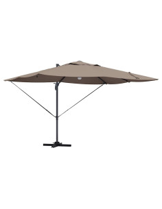 Ombrellone Talpa 351 x 250 x 253 cm Poliestere e Alluminio 2
