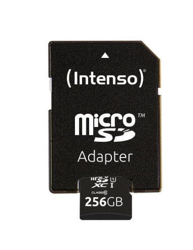MICRO SD CON ADATTATORE 256GB UHS-I
