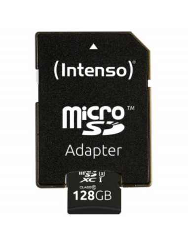 MICRO SD CON ADATTATORE 128GB UHS