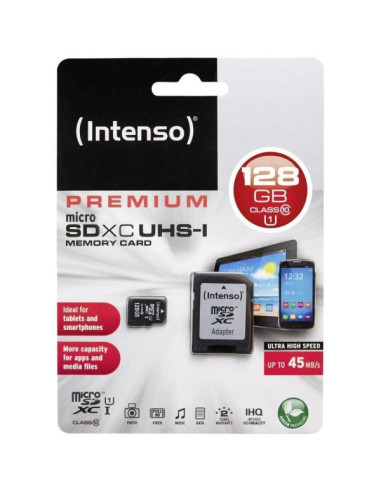 MICRO SD CON ADATTATORE 128GB UH
