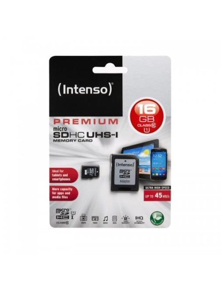 MICRO SD CON ADATTATORE 16GB UHS