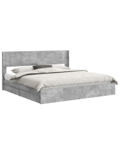 Struttura del letto con stoccaggio e testata 3 pcs 2
