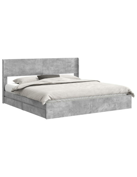 Struttura del letto con stoccaggio e testata 3 pcs