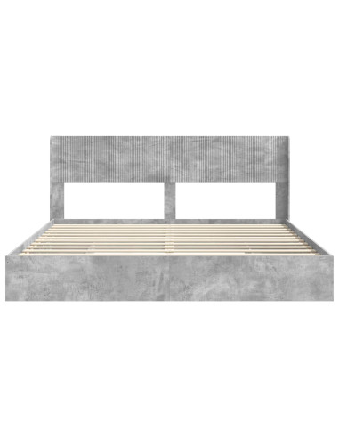 Struttura del letto con stoccaggio e testata 3 pcs