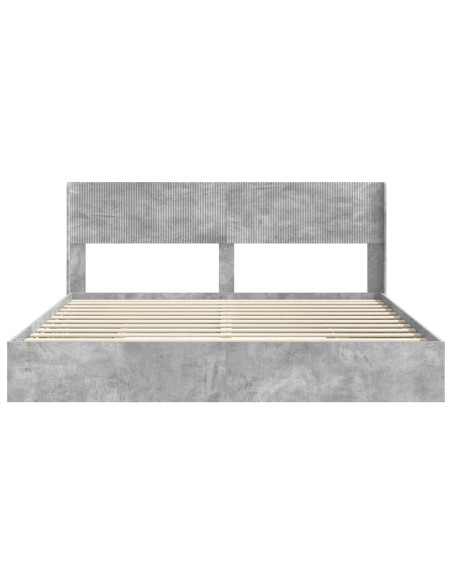 Struttura del letto con stoccaggio e testata 3 pcs
