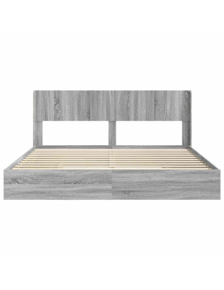 Struttura del letto con stoccaggio e testata 3 pcs