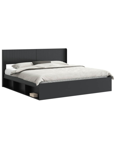 Struttura del letto con stoccaggio e testata 3 pcs