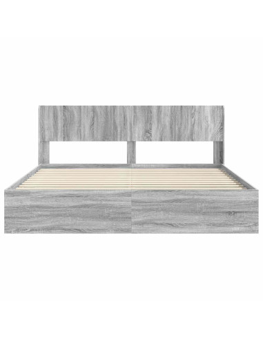 Struttura del letto con stoccaggio e testata 3 pcs