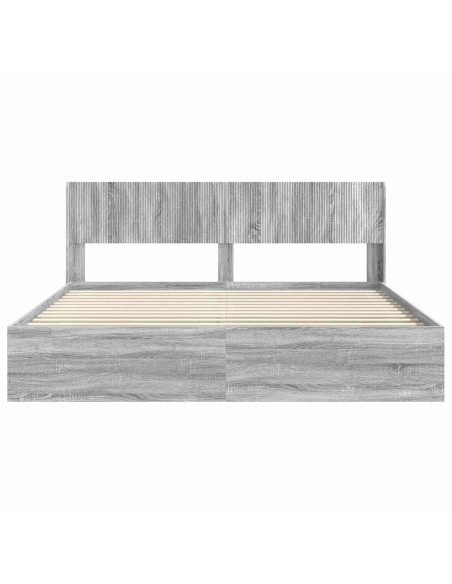 Struttura del letto con stoccaggio e testata 3 pcs