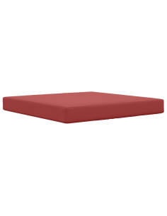 Cuscino per divano da esterno Rosso vino 80 x 80 x 8 cm 2