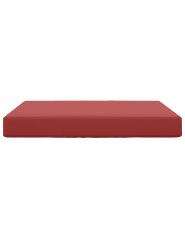 Cuscino per divano da esterno Rosso vino 80 x 80 x 8 cm