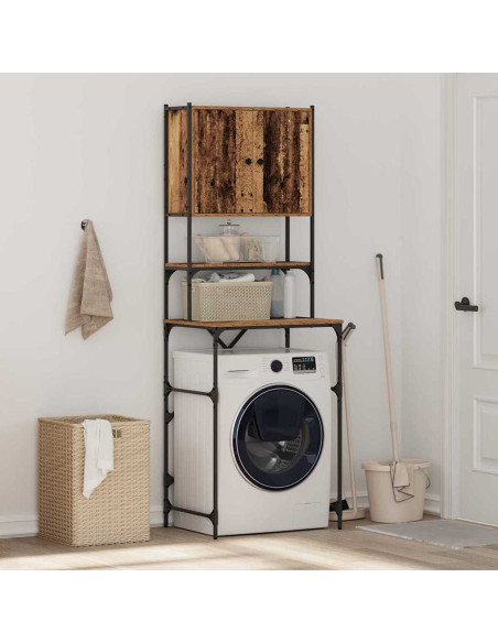 Armadio per Lavatrice Legno vecchio 68 x 48,5 x 194 cm