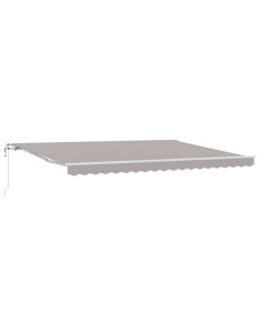 Tettuccio Elettrico Retrattile Grigio chiaro 450 × 300 cm 2