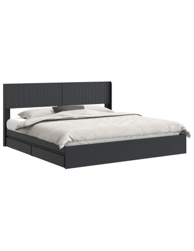 Struttura del letto con stoccaggio e testata 3 pcs