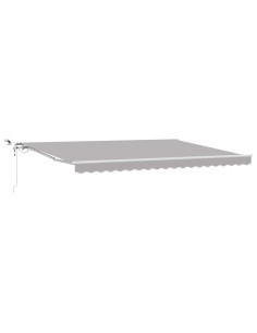 Tenda Retrattile Grigio chiaro 450 × 300 cm 2