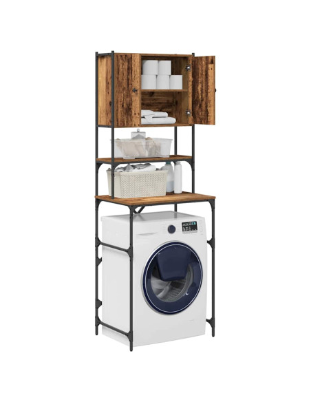 Armadio per Lavatrice Legno vecchio 68 x 48,5 x 194 cm