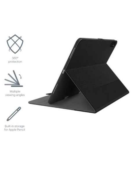 TEKVIEW WITH APPLE PENCIL HOLDER BK