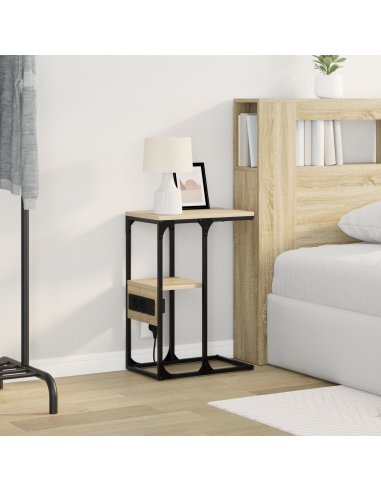 Armadio da Notte con cassetto rovere sonoma 41.5 x 26 x 60.5 cm