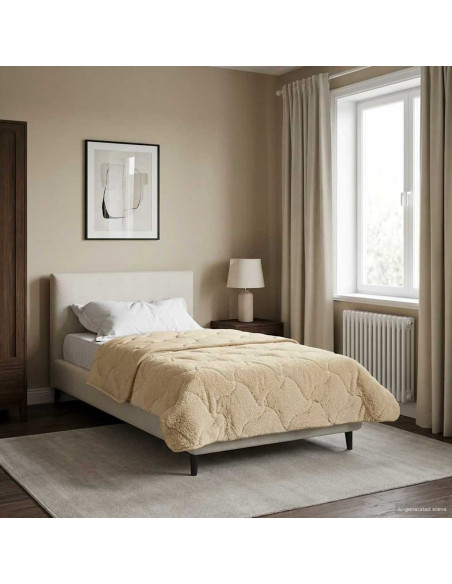 Piumone Completo Annuale Trapuntato Crema 155 x 220 cm