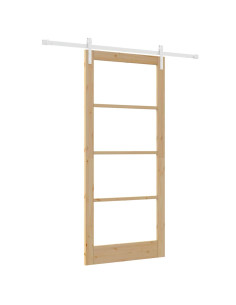 Porta scorrevole ORKDAL Naturale 93 x 211 cm 2