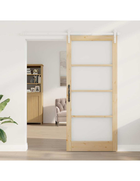 Porta scorrevole ORKDAL Naturale 93 x 211 cm