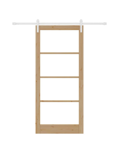 Porta scorrevole ORKDAL Naturale 93 x 211 cm