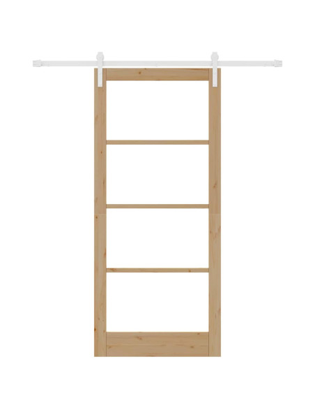 Porta scorrevole ORKDAL Naturale 93 x 211 cm