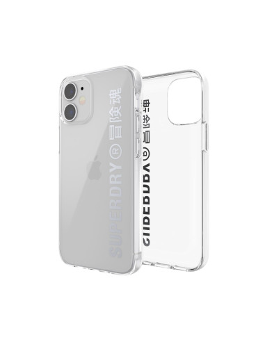 SUPERDRY IPHONE 12 MINI SILVER