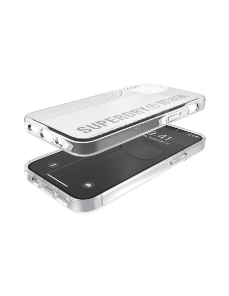 SUPERDRY IPHONE 12 MINI SILVER