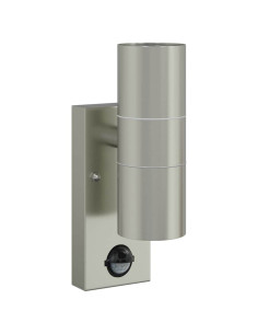 Lampada da Parete Esterna Argento 7 x 10 x 22 cm 2