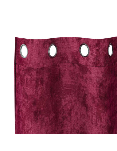 Tende in Velluto 2 pcs Rosso Vino 260 x 140 cm Velluto