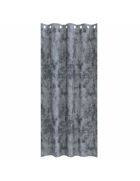 Tende in Velluto 2 pcs Grigio Argento 260 x 140 cm Velluto