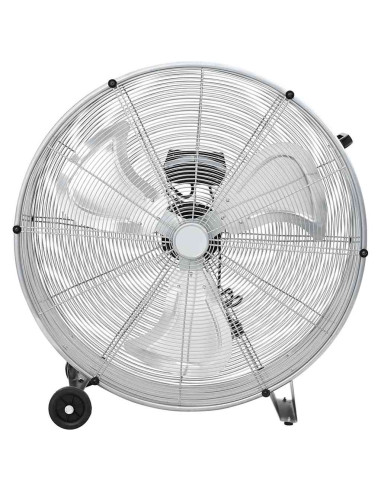 Ventilatore a tamburo Argento 79 x 37 x 82 cm Alluminio
