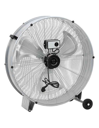 Ventilatore a tamburo Argento 79 x 37 x 82 cm Alluminio