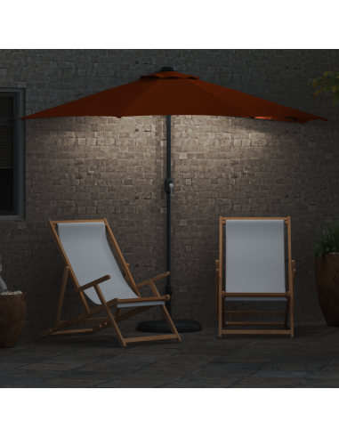 Ombrello da giardino Terracotta 294 x 150 x 224 cm