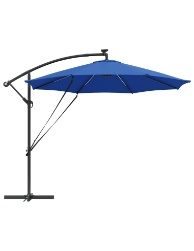 Ombrellone Azzurro 294 x 294 x 248 cm Poliestere e Alluminio