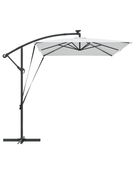 Ombrellone Sabbia 294 x 200 x 270 cm Poliestere e Alluminio
