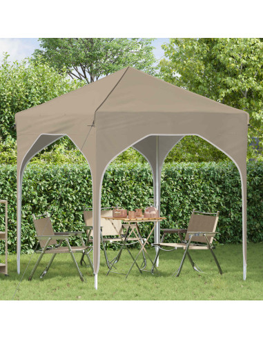 Tenda per feste a pop-up 194 x 194 x 245 cm Crema