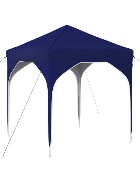 Tenda per feste a pop-up 194 x 194 x 245 cm Blu