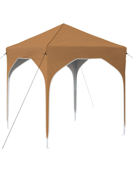 Tenda per feste a pop-up 194 x 194 x 245 cm Beige