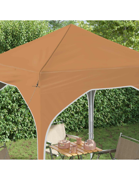 Tenda per feste a pop-up 194 x 194 x 245 cm Beige