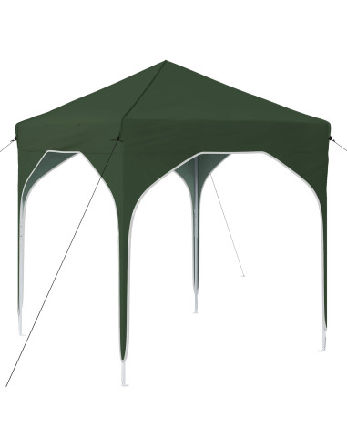 Tenda per feste a pop-up 194 x 194 x 245 cm Verde