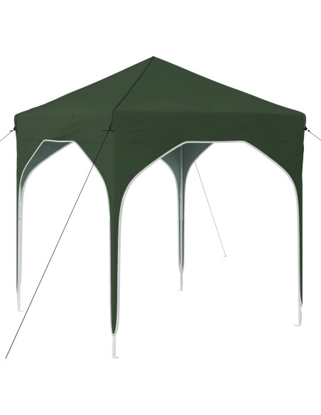 Tenda per feste a pop-up 194 x 194 x 245 cm Verde