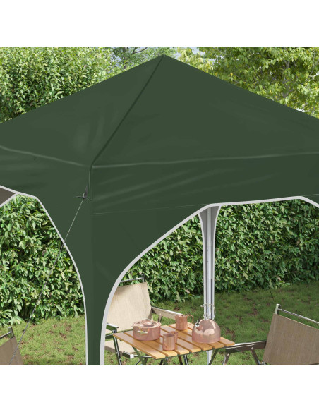 Tenda per feste a pop-up 194 x 194 x 245 cm Verde