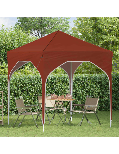 Tenda per feste a pop-up 194 x 194 x 245 cm Terracotta