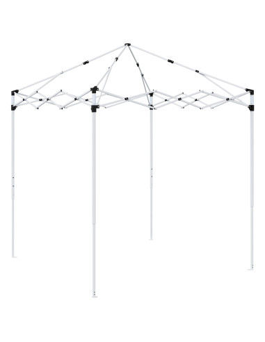 Tenda per feste a pop-up 192 x 192 x 245 cm Blu
