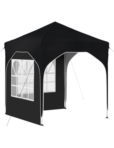 Tenda per feste a pop-up 192 x 192 x 245 cm Antracite