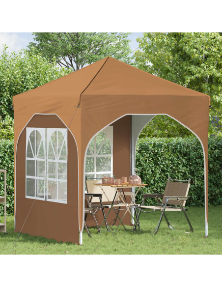 Tenda per feste a pop-up 192 x 192 x 245 cm Beige