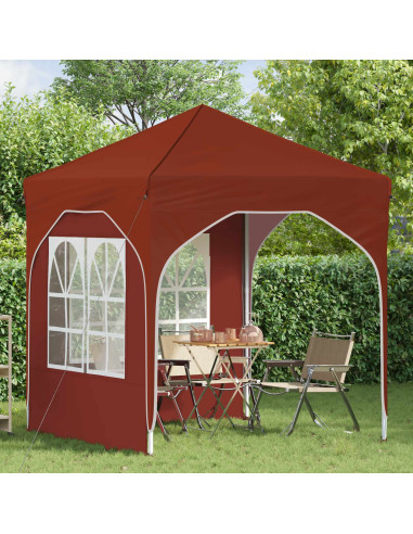Tenda per feste a pop-up 192 x 192 x 245 cm Terracotta